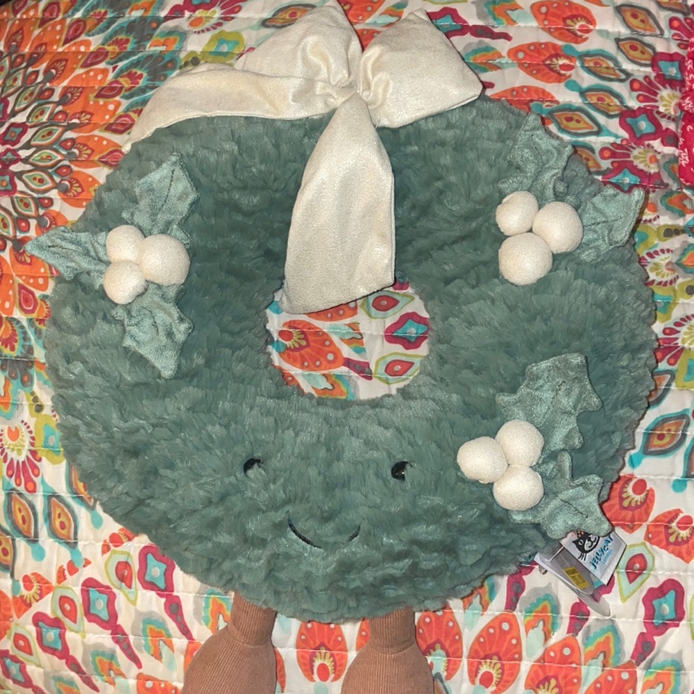 NWT JELLY CAT WREATH